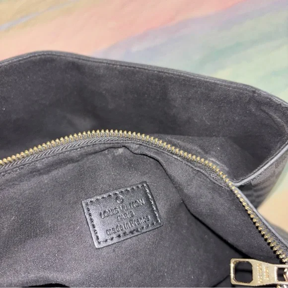Bag Damier black gray lv soft leather good quality - Picture 7 of 11